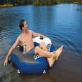 thumbnail image 3 of Intex Connect Inflatable Floating Tube 2 Pack w/ Intex 1-Person Inflatable Tube, 3 of 10