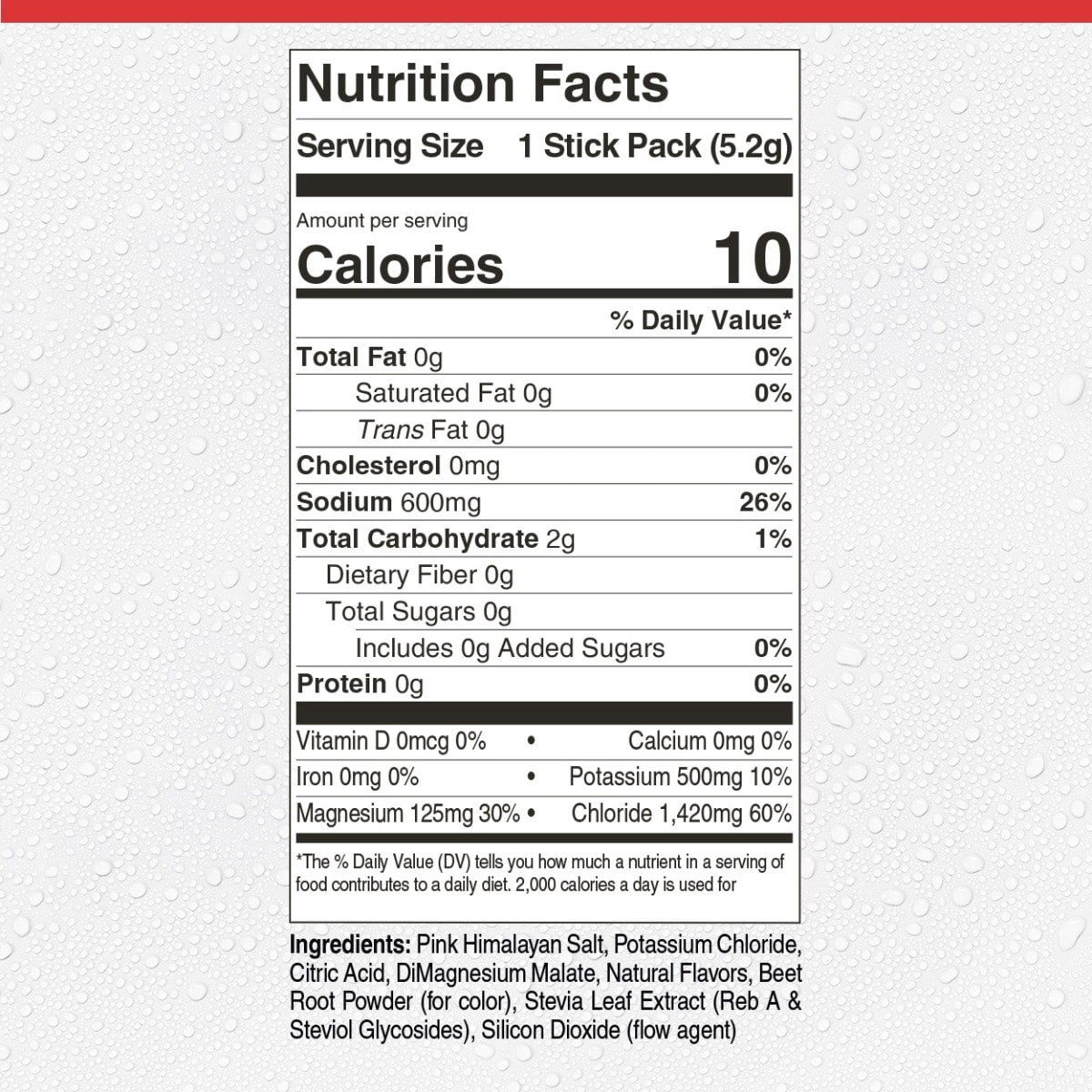 FITAID HYDRATE Electrolyte and Hydration Mix, Watermelon Wave 30ct Box