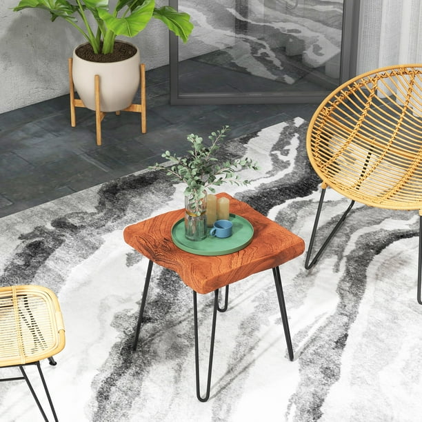 木製ラック・ウッドラック 612.Antique Iron Shelf Indonesia 612