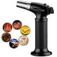thumbnail image 1 of Kitchen Lighter,Torch Lighter,Refillable Butane Torch with Safety Lock and Adjustable Flame,Blow Torch Cigar Torch for Cooking,Crafts,Creme Brulee,BBQ,Baking,Cigar(Butane Gas Not Included), 1 of 8