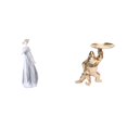 thumbnail image 1 of Figura De Porcelana De Una Dama Con Bandeja, Estatua Nórdica De Una Niña, Escultura De Resina, Adorno Moderno Para Estante, Porche, Armario, Escritorio, Decoración De Sala De Estar, 1 of 8