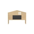 thumbnail image 4 of Headboard Storage Cabinet For Size Floor Bed - Practical Night Stand With Chalkboard Back Natural Size Cabinet, And Reliable Construction, 4 of 5