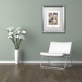 thumbnail image 3 of Trademark Fine Art "Colorful Attitudes Poster" Canvas Art by Pat Saunders-White, White Matte, Silver Frame, 3 of 4