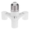 thumbnail image 2 of Encendiendo Adaptador de enchufe de bombilla E27 a 3 E14 E27, 2 of 8