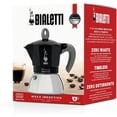 thumbnail image 6 of Bialetti - Moka Induction, Moka Pot, Suitable for all Types of Hobs, 6 Cups Espresso (7.9 Oz Espresso), 280 ml, Black, 6 of 6
