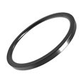 thumbnail image 1 of Titanium Steel Ring For Couples In Black Color Ideal For Weddings Engagements And Parties 1Pack, 1 of 5