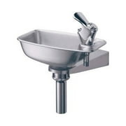 Elkay EDF15R SwirlFlo Collection Non-Filtered Drinking Fountain, Non-Refrigerated Chilling, 3/8 in OD Copper Tube Connection