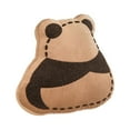 thumbnail image 1 of Panda Throw Pillow Cojín encantador para el de la cintura Panda Sentado en la silla Cojín trasero Decoraciones para la habitación Almohada de Marrón perfecl almohada de lectura, 1 of 8