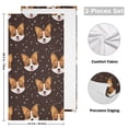 thumbnail image 2 of 2-Piece Polyester cotton Towel Set Absorbent Dog Head Hand Towel Bath Towel Soft and Comfortable Machine Wash 28.3x14.4, 2 of 7