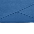 thumbnail image 5 of ZEHJUHAN Women's Solid Color Sleeveless Bodycon Dress - Round Neck Slim Fit Cross Hem Mini Dress for Summer Blue，S, 5 of 8