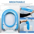 thumbnail image 3 of WRISTBIQUE 8Ud Protectores Para Asiento De Inodoro Desechables Con Elástico Cómodos Y Seguros, 3 of 8