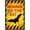 Bat, variant on Vintage Cat Metal Sign Beware of Cat Aluminum Sign Funny Beware Animal Decor 12"x8" Inch