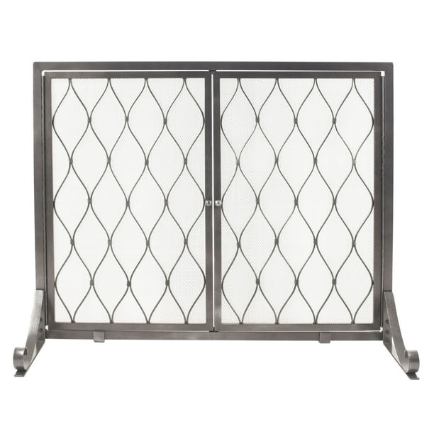 Pleasant Hearth FA628S Stonewall Fireplace Screen