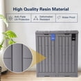 thumbnail image 2 of Ashfield & Harkness: 62 Gallon Outdoor Trash Can Ash Tray - Secure Lid, Drip Tray, Waterproof Resin, Storage Container, Kitchen or Deck, Sorting Sign, 2 of 14
