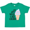 thumbnail image 3 of Inktastic All You Need is Ice Cream with Ice Cream Cone Boys or Girls Baby T-Shirt, 3 of 5