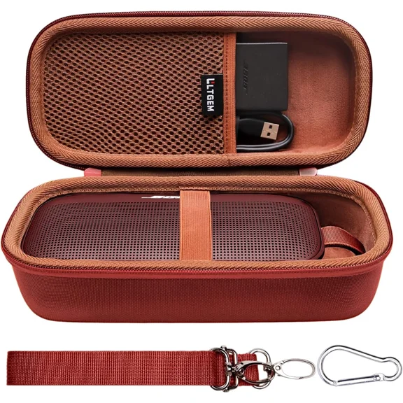 OLIVE- Case For Bose Soundlink Flex Bluetooth Portable Speaker Hard Storage Travel