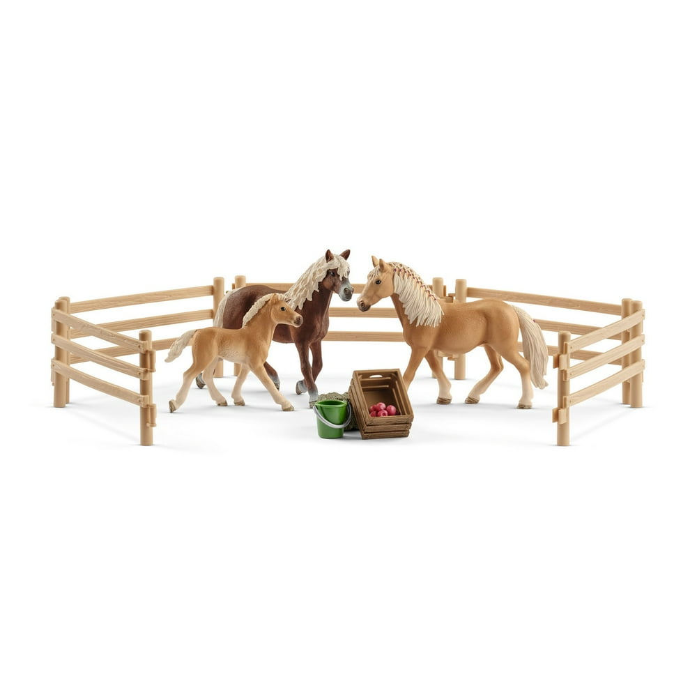 Schleich, Horse Club, Haflinger Family Toy Figurine Playset Walmart