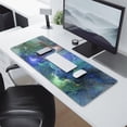 thumbnail image 2 of Extra-Large Galaxy Gaming Mouse Pad - Non-Slip, 31.5x11.8 inch Desk Mat, Provides Smooth Surface for Keyboard and Mouse, Durable Stitched Edges, 2 of 7