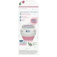 Schick Intuition 4Blade Sweet Water Lily Women's Razor Handle Plus 2