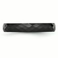 thumbnail image 4 of Ceramic Black 4mm Faceted Polished Band, 4 of 11