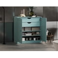 thumbnail image 2 of 100% Solid Wood 32" Bathroom Cabinet with Solid Doors, 2-Drawers and Adjustable Shelves, 2 of 5