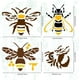 thumbnail image 3 of Plantillas reutilizables de acero inoxidable con forma de panal de abeja (8 estilos), 3 of 9