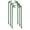 Green, variant on Isvgxsz Plant Support Stakes, Half Round Plant Stakes for Indoor Plants, Stackable Garden Flower Support, Plant Cages for Tomato,Monstera, Peony, Hydrangea, Climbing Plants