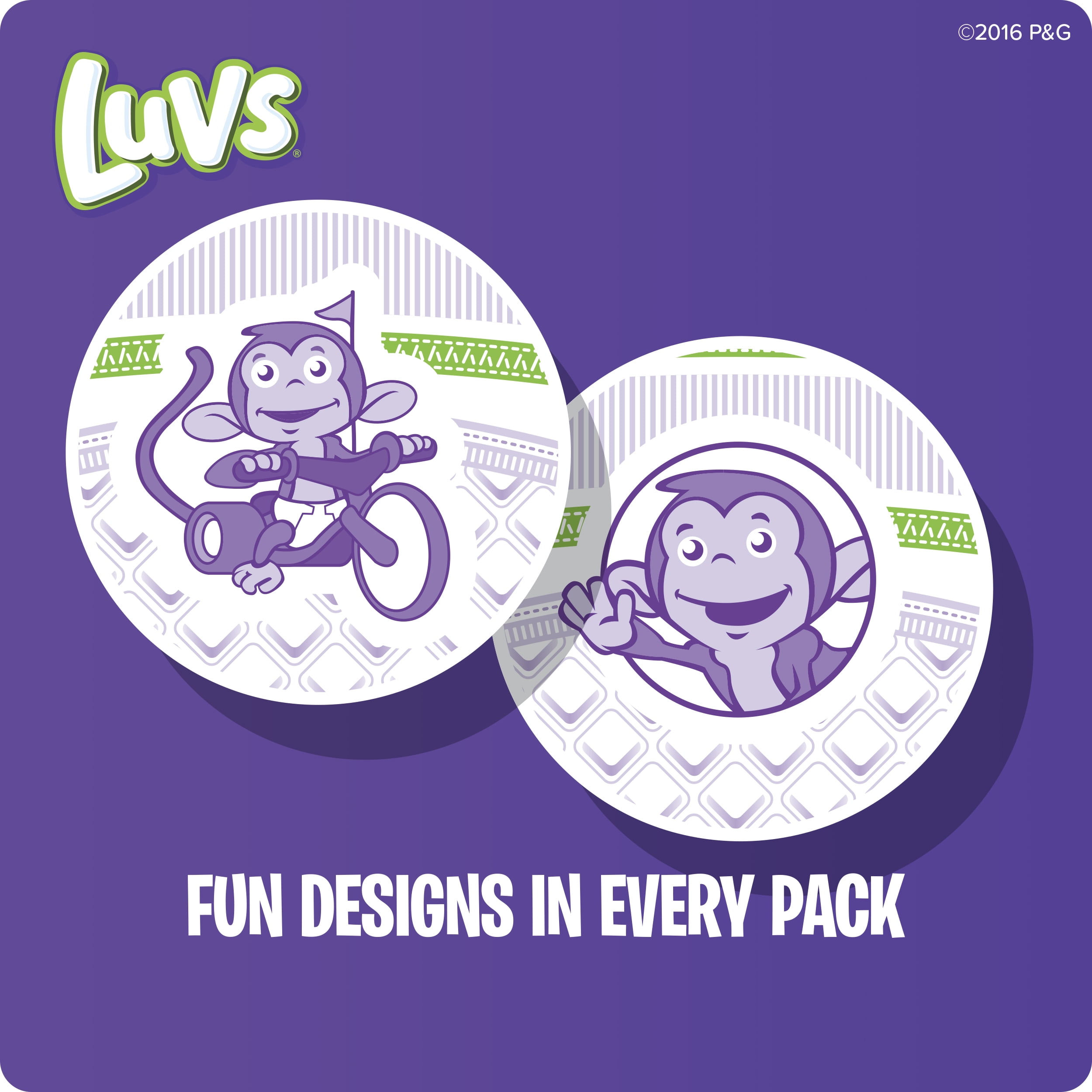Luvs Super Absorbent Leakguards Diapers (Choose Diaper Size and Count)