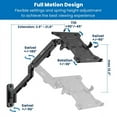 thumbnail image 6 of Mount-It! Counterbalance Laptop Arm for Wall and Pole Mounting, 6 of 8