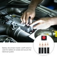 Battery Cutoff Switch Car Battery Power Supply Disconnect Power Battery Derailment Prevention