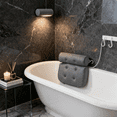 thumbnail image 4 of Bath Pillow Ergonomic Luxury Bathtub Pillow with Head,Neck, Shoulder and Back Support, 4D Bath Pillows for tub with 6 Powerful Suction Cups, Fits All Bathtub, 4 of 11