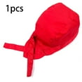 thumbnail image 1 of BTOER 1pc Unisex Chef Hat Pirate Chef Hat Skull Cap Restaurant Dining Chef Hats Adjustable Kitchen Cooking Cap Kitchen Accessories, 1 of 8