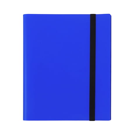 Trading Card Binder Collectible Card Album Side Loading Card Organizer Secure Elastic Closure Card Book for Sports Game Card Collection Indoor Storage Outdoor Carrying
