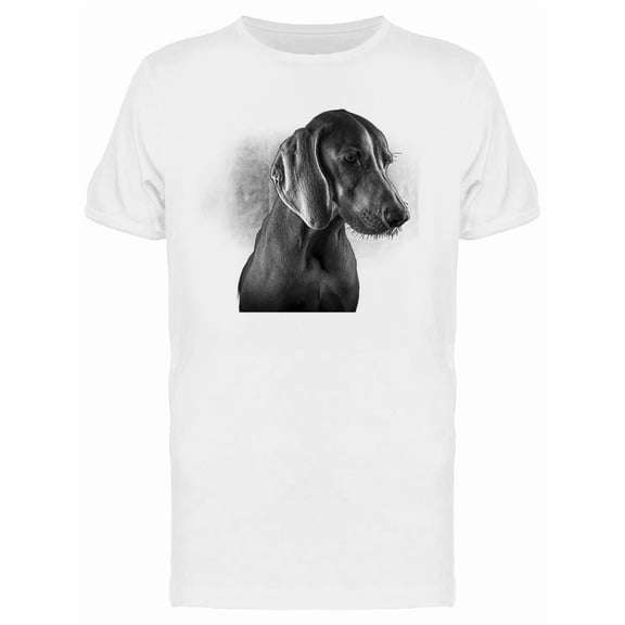 Cool Portrait Of Weimaraner Tee Men's -Image by Shutterstock