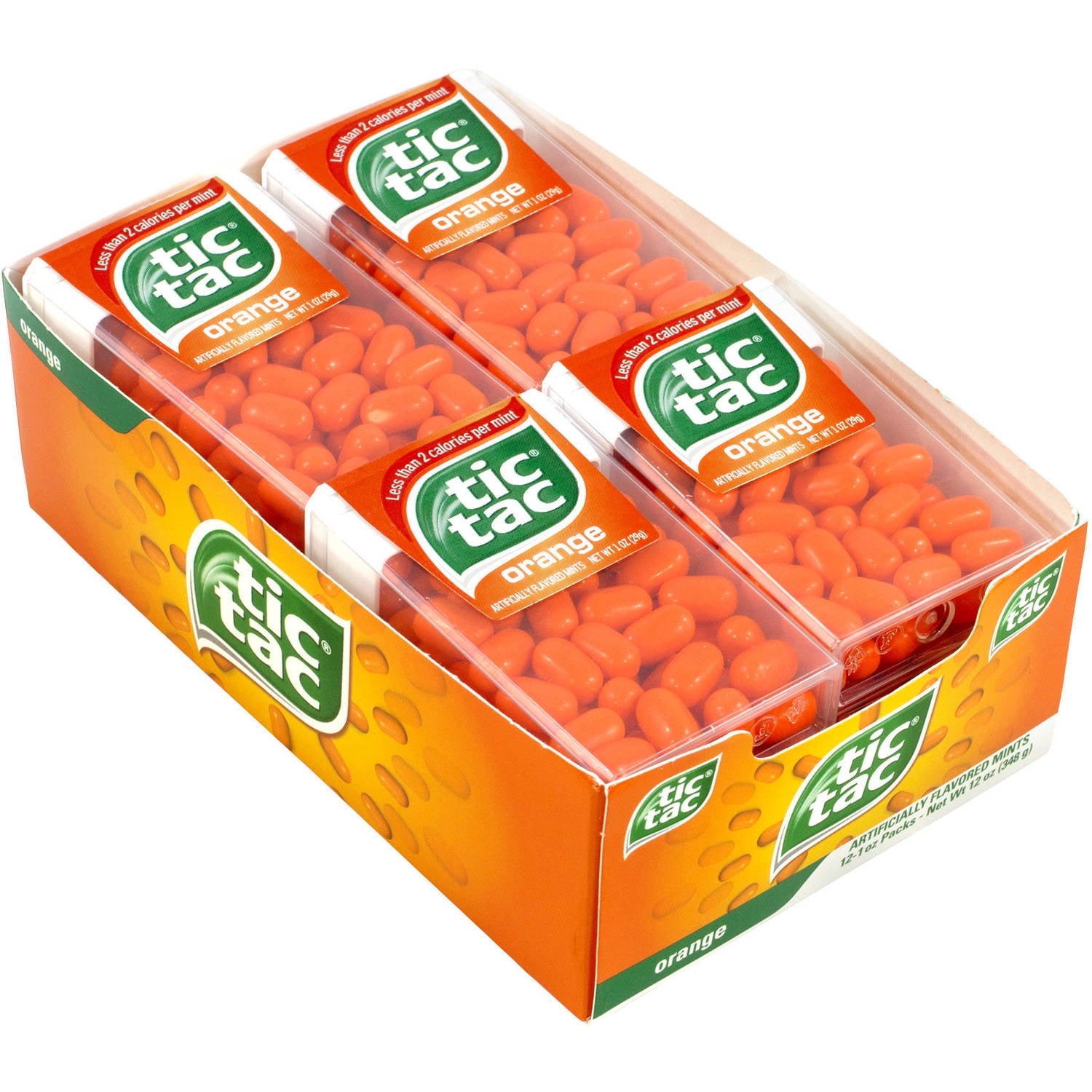 Tic Tac Orange Mints, 1 oz, 12 count