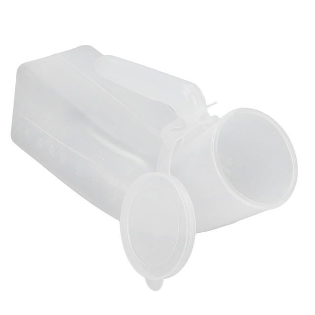 Leak-proof male urine bottle, 1000ml large capacity, with removable lid, for the elderly