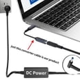thumbnail image 5 of DC Female Input to USB C PD Male Power Charging Cable,100W DC4506 Type-C Charging Cable for Phones, Tablets,, Laptops, 5 of 6