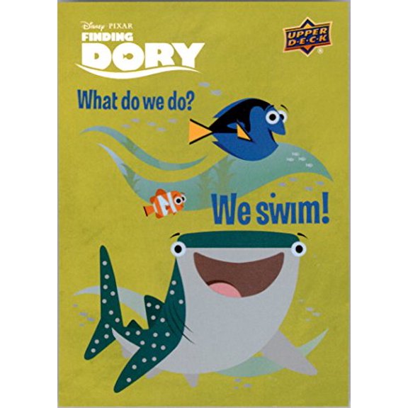 Collectible 2016 Finding Dory #P2 What do we do? We Swim? Official Trading Card