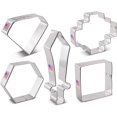 thumbnail image 2 of 5-Piece Digital Block Building Set with Recipe Book, Hexagon, Jewel/Gem, Square, Geometric Plaque, Sword, 2 of 7
