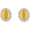 Yellow, variant on Bridal Rhinestone Opal Oval Shape Clip on Earrings for Women Charm Jewelry No Hole Ear Clip