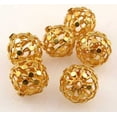 thumbnail image 2 of Designer .97 Grams 20K Gold 11x10mm Lacy Roundel Bead | 11x10mm | 1 Bead |, 2 of 3