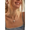 thumbnail image 3 of Bubble Letter Necklace For Women,Dainty Balloon Initial Necklaces 18k Gold Plated Chain Pendant Alphabet Necklaces For Girlfriend Charm Simple Gift Jewelry, 3 of 13