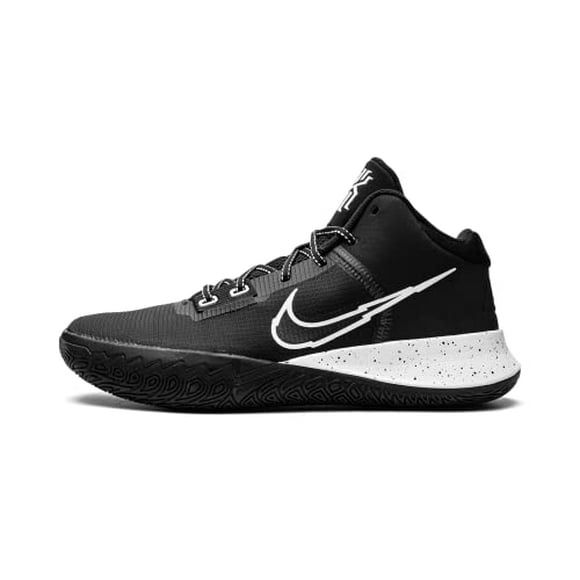 Nike Men s Kyrie Flytrap IV Basketball Shoe, Black White-metallic Silver, 10.5