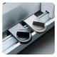 thumbnail image 2 of Tope de ventana anticaída de gran altura con cerradura de seguridad para protección infantil, soporte para ventana de empuje y tracción, 2 of 5