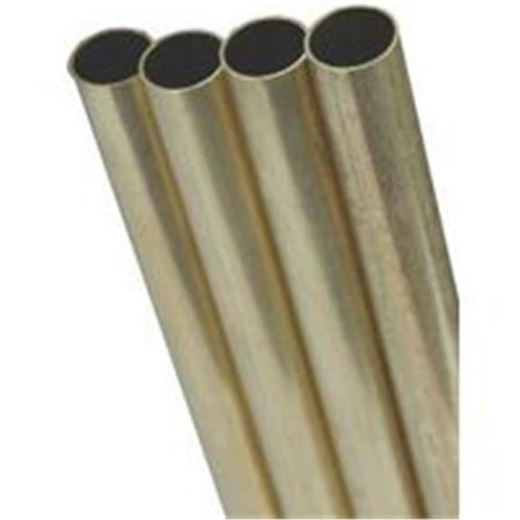 K & S Engineering 8137 Brass Tube Round 7/16X12 - Licensing and Authenticity Guaranteed
