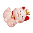 thumbnail image 3 of Lucky Cat Ornament,Lucky Cat Ornament Synthetic Lucky Cat Sculpture Fortune Cat Statue Versatile Functionality, 3 of 10