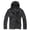 🔥 Black_New, variant on Men's Zip-up Hoodie, Ecosmart Fleece Full-zip Hoodie for Men, Hooded Sweatshirt Green S