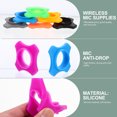 thumbnail image 3 of TOXMENT 10PCS Handheld Mic Silicone Rings for KTV, Interviews, Performance, 3 of 8