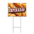 thumbnail image 1 of Empenadas (18" x 24") Yard Sign, Includes Metal Step Stake, 1 of 6