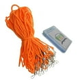 thumbnail image 4 of 25 Pack Vertical ID Name Badge Holders with Lanyards (Business Card Size) by Specialist ID (Orange), 4 of 5